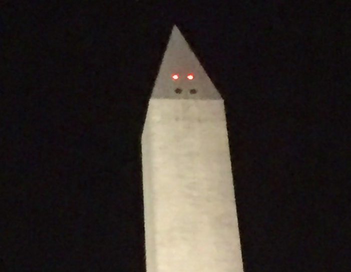 Washington Monument is Hangry