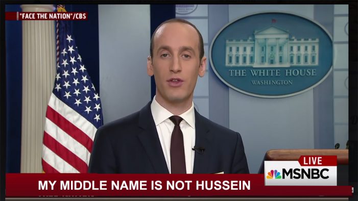 White House Confirms Stephen Miller’s Middle Name Not Hussein