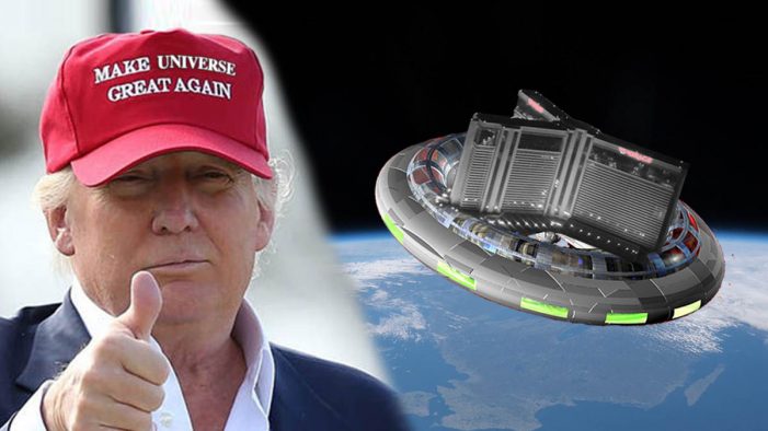 Trump Spaceship Almost Ready For Departure
