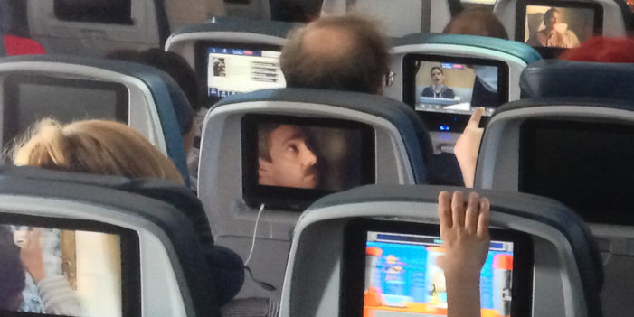 Man Trapped In Airplane Seat Monitor: “My Life Is A Living Hell”
