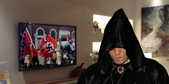 Satan Worshiper Criticizes Nazi Protesters For “Ridiculous Showboating”