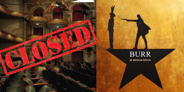Broadway Musical “Burr” Closes After Tumultuous 1 Day Run