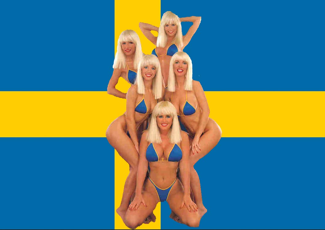 Swedish Bikini Team.
