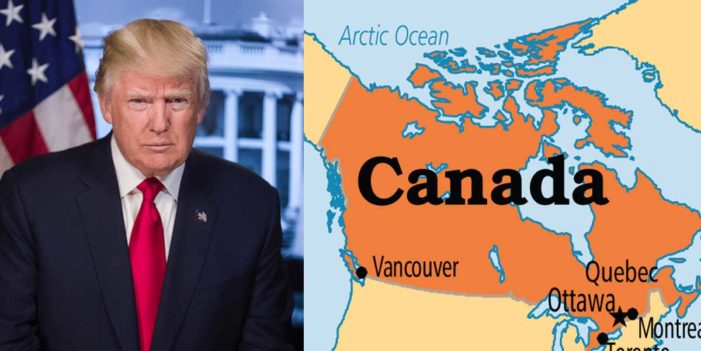 Trump Vows To Punish Canada Until China Comes To Its Senses