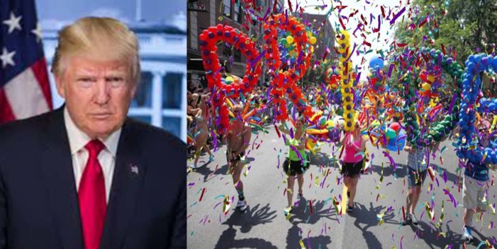 Trump Enacts New Tariffs On Glitter In Wake Of Pride Celebrations