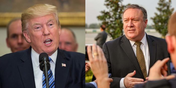 Horrified Trump Fires Pompeo For “Freakishly Low Net Worth”