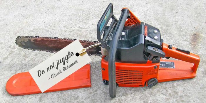 Democrats Issue Ultimatum To Donald Trump: Do Not Juggle Chainsaws