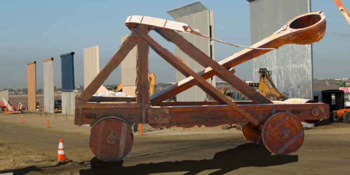 White House Scales Back Wall Proposal, Eliminates Catapults