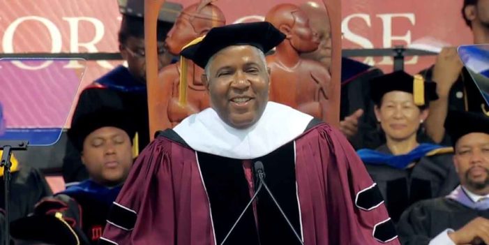 Inspiring: Robert Smith Teaches Morehouse Graduates Concept Of Speaking Metaphorically