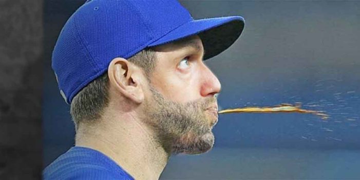 MLB Playoffs Suspended As Nation’s Supply Of Spit Runs Dangerously Low