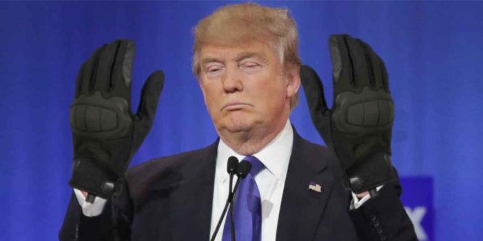 Gloves Found By Dershowitz At Scene Of Ukraine Call Too Big For President’s Hands