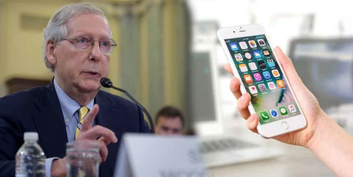 Senate Republicans Consider Tracking Smart Phones Of Democrats To Prevent Virus