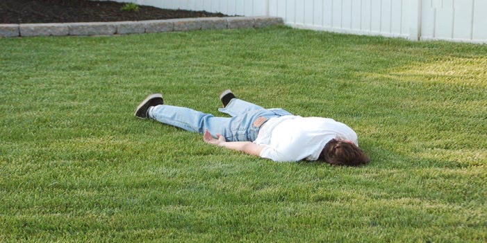 Man Plays Dead To Avoid Doing Household Chores
