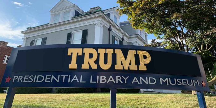 President Announces Fundraising For New Trump Presidential Libary