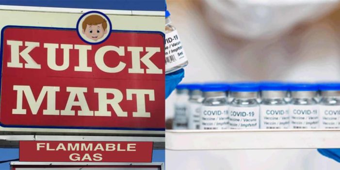 US Vaccinations Grind To Halt As Kuick Mart Files Suit For 100K Doses US Vaccinations Grind To Halt As Kuick Mart Files Suit For 100K Doses