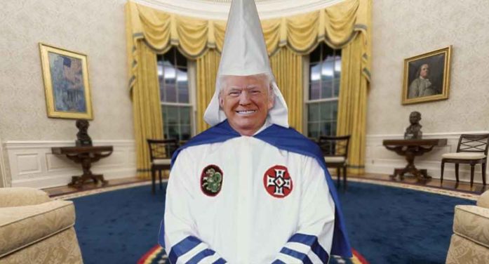 GOP Says Trump Can’t Be Guilty Since He No Longer Grand Wizard GOP Says Trump Can’t Be Guilty Since He No Longer Grand Wizard