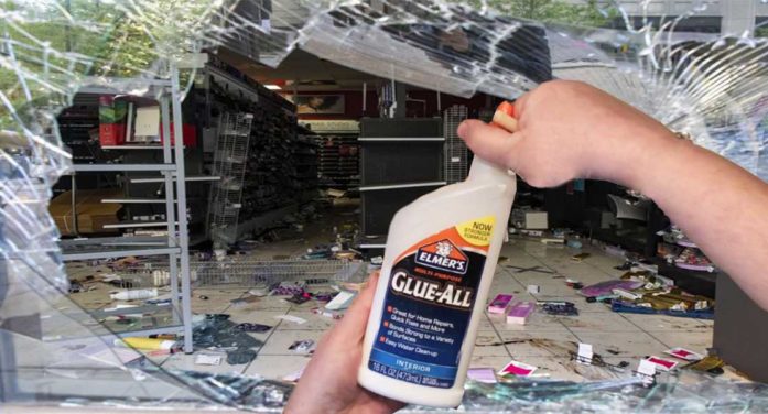 Following Chauvin Verdict, Rioters Begin Difficult Work Of Gluing Windows Back Together Following Chauvin Verdict, Rioters Begin Difficult Work Of Gluing Windows Back Together